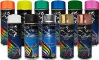 Краска Crafts Spray RAL9005 черный блестящий, 400 мл, код 696060