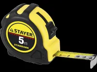 Рулетка Stayer Standard TopTape, обрезиненный корпус, 7,5 м, 25 мм