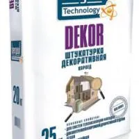Декоративная штукатурка короед - Bergauf DEKOR